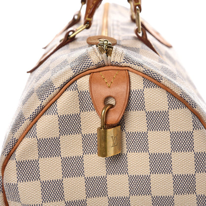 Louis Vuitton Damier Azur Speedy 35 10 of 20