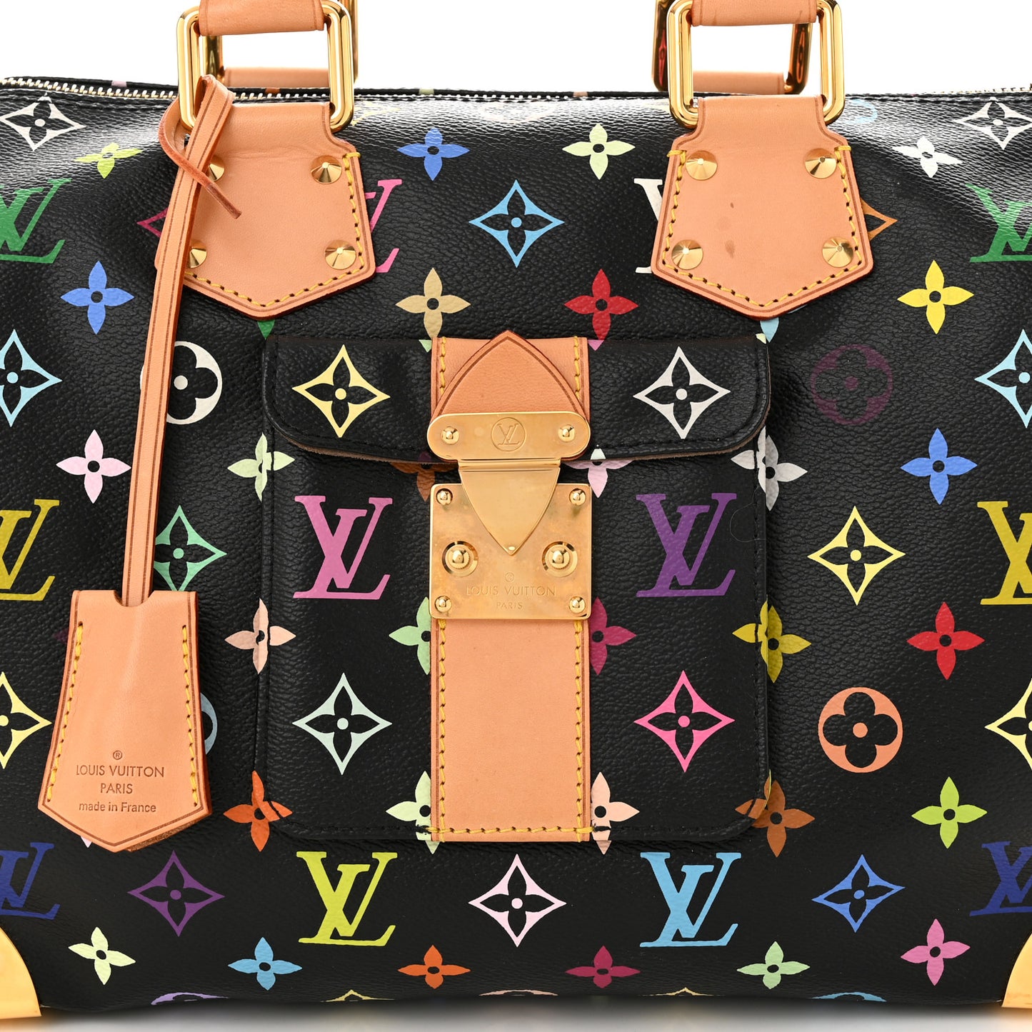 Monogram Multicolor Speedy 30 Black