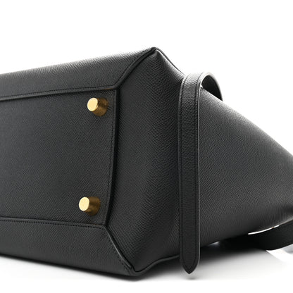 Celine Grained Calfskin Mini Belt Bag Black 10 of 10