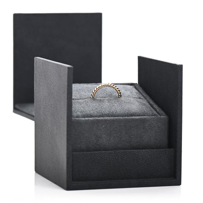 David Yurman 18K Yellow Gold 2mm Cable Classics Band Ring 48 4.5 5 of 5