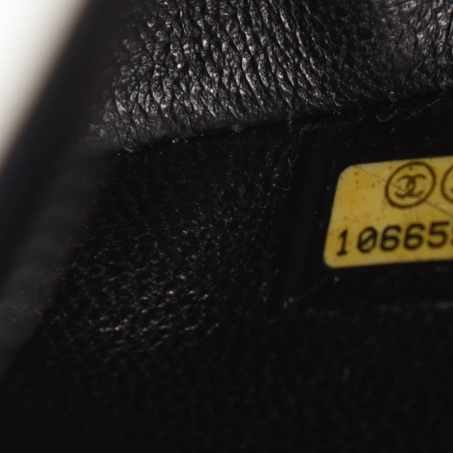 Chanel Lambskin Bi-Color Pochette Black White 7 of 14