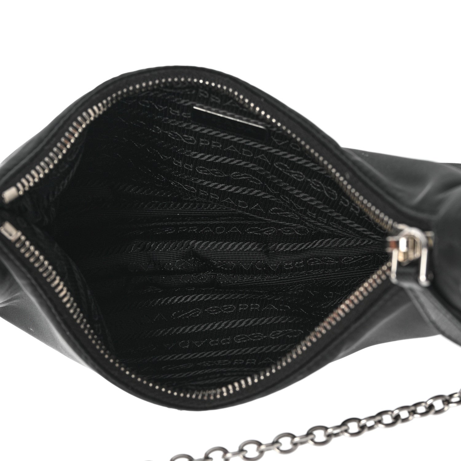 Prada Nylon Re-Edition 2005 Shoulder Bag Black 5 of 15