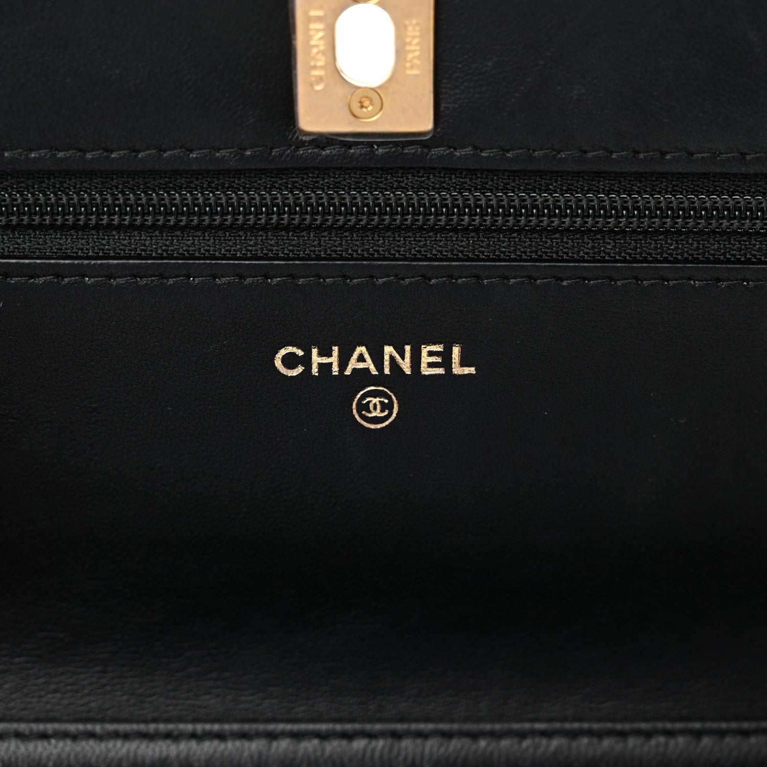 Chanel Tweed Quilted CC Pearl Crush Wallet On Chain WOC Pink Multicolor 6 of 12