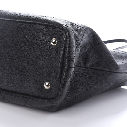 Chanel Grained Calfskin Shopping Fever Tote Black 7 of 11