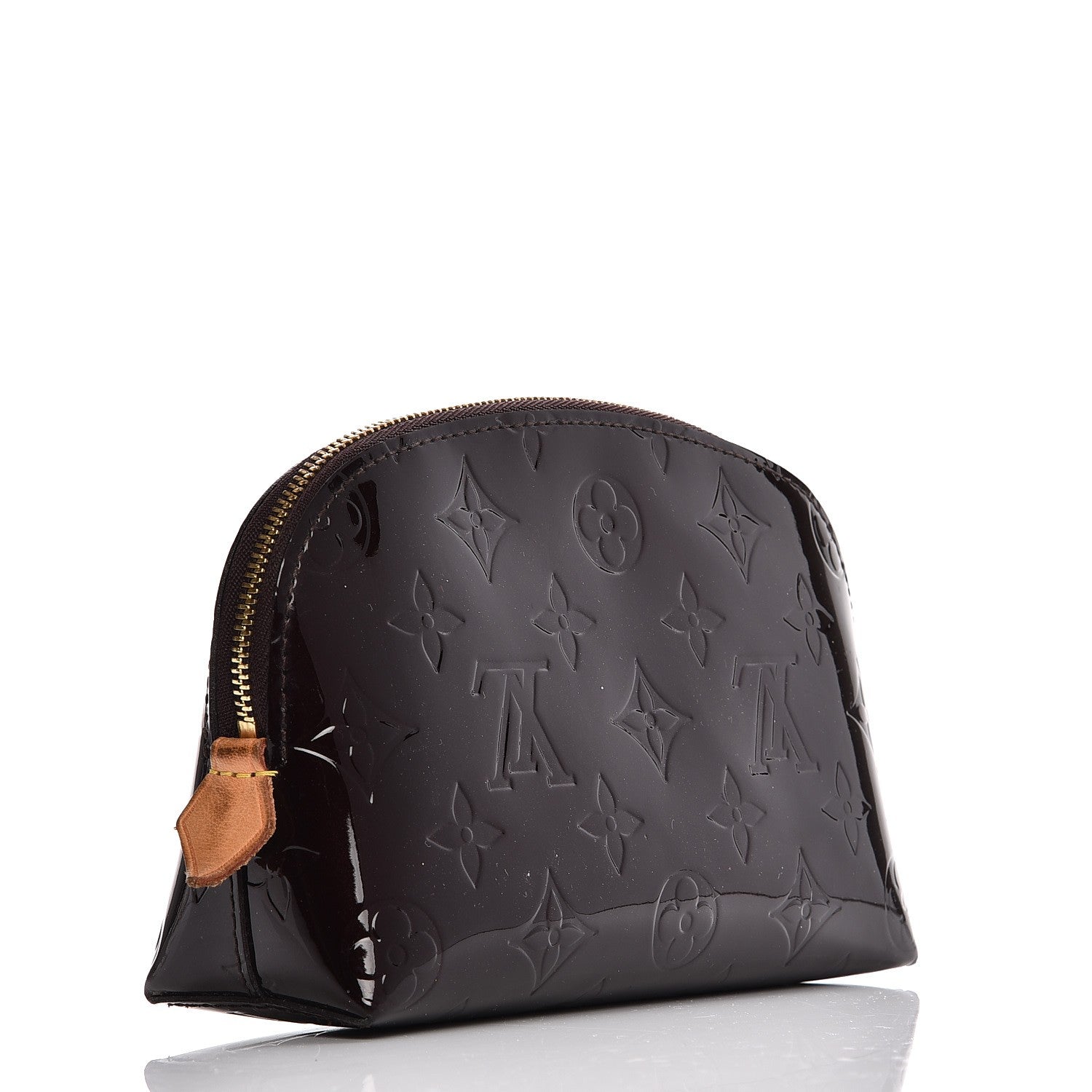 Louis Vuitton Vernis Cosmetic Pouch Amarante 3 of 10