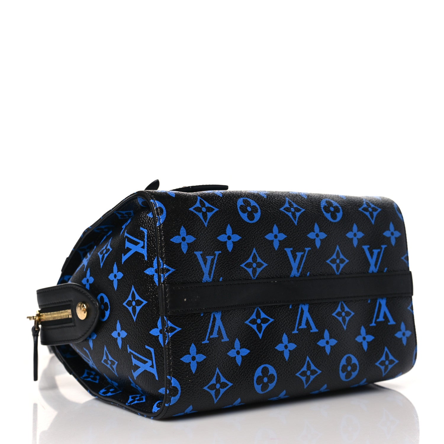 Louis Vuitton Colored Monogram Speedy Amazon PM Blue Black 4 of 8