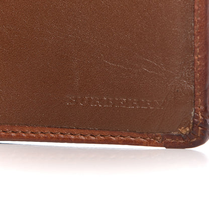 Burberry Haymarket Check Continental Wallet Tan 6 of 17