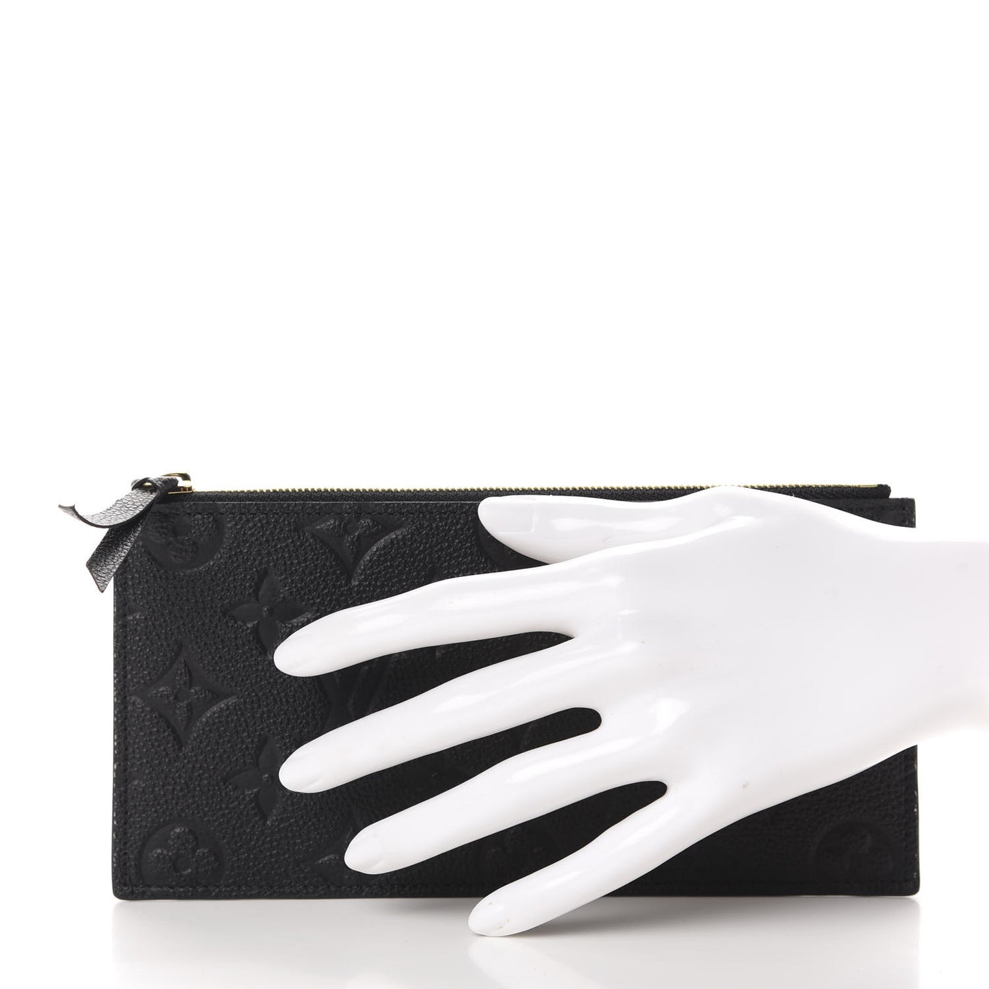 Empreinte Felicie Chain Wallet Zippered Insert Black