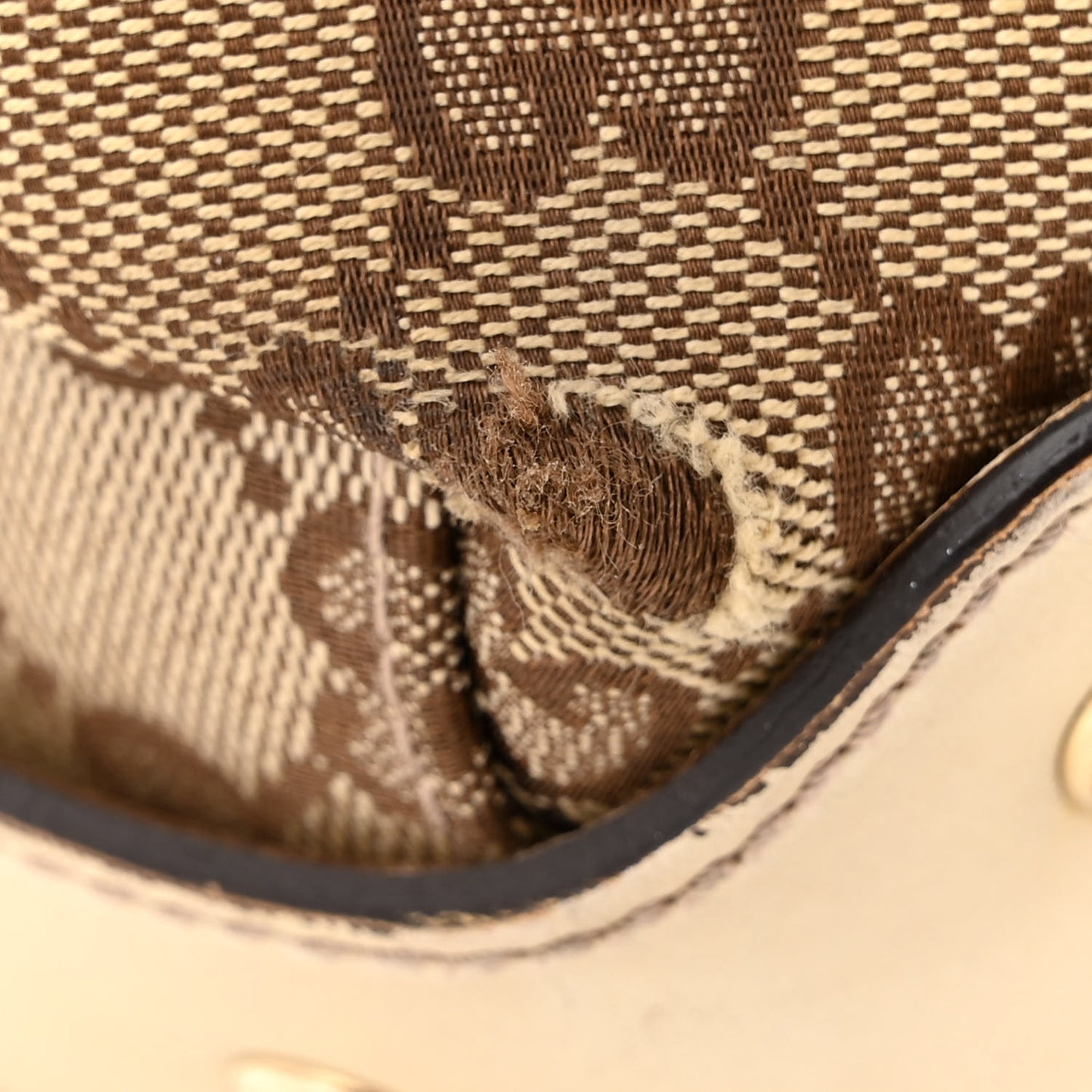 Monogram Small Pelham Shoulder Bag Off White