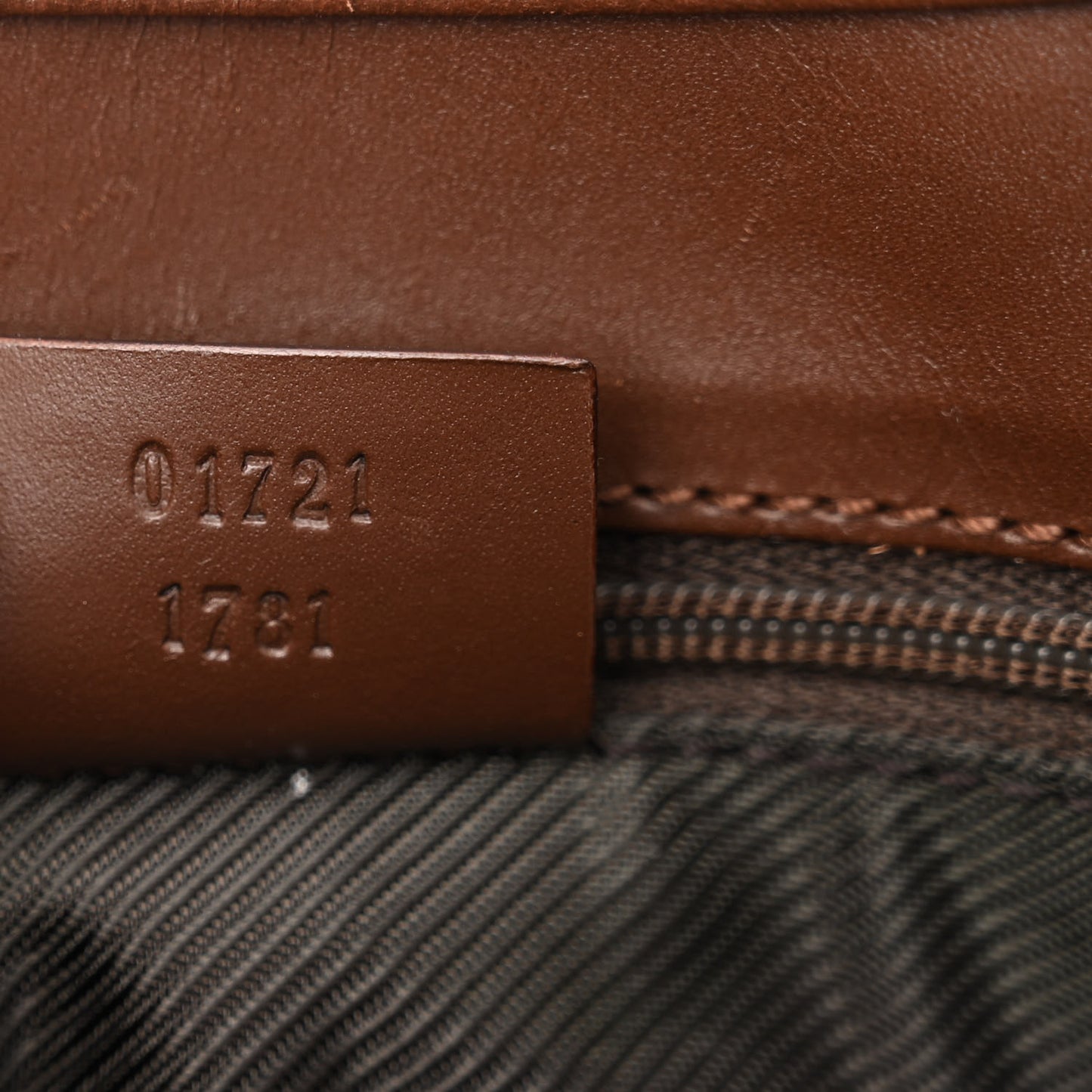 Monogram Small Bardot Bag Brown