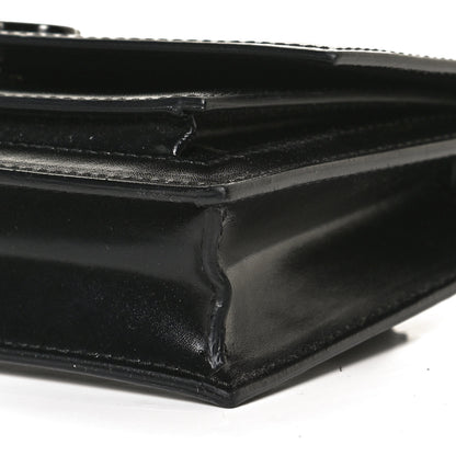 Balenciaga Shiny Box Calfskin Monochrome XS Sharp Belt Bag Black 9 of 12