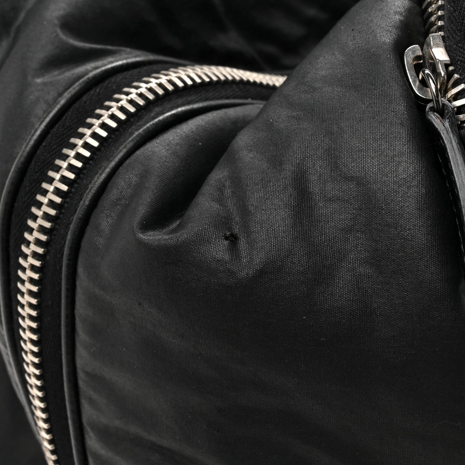 Chanel Nylon Quilted Duffle Trolley Black 13 of 15