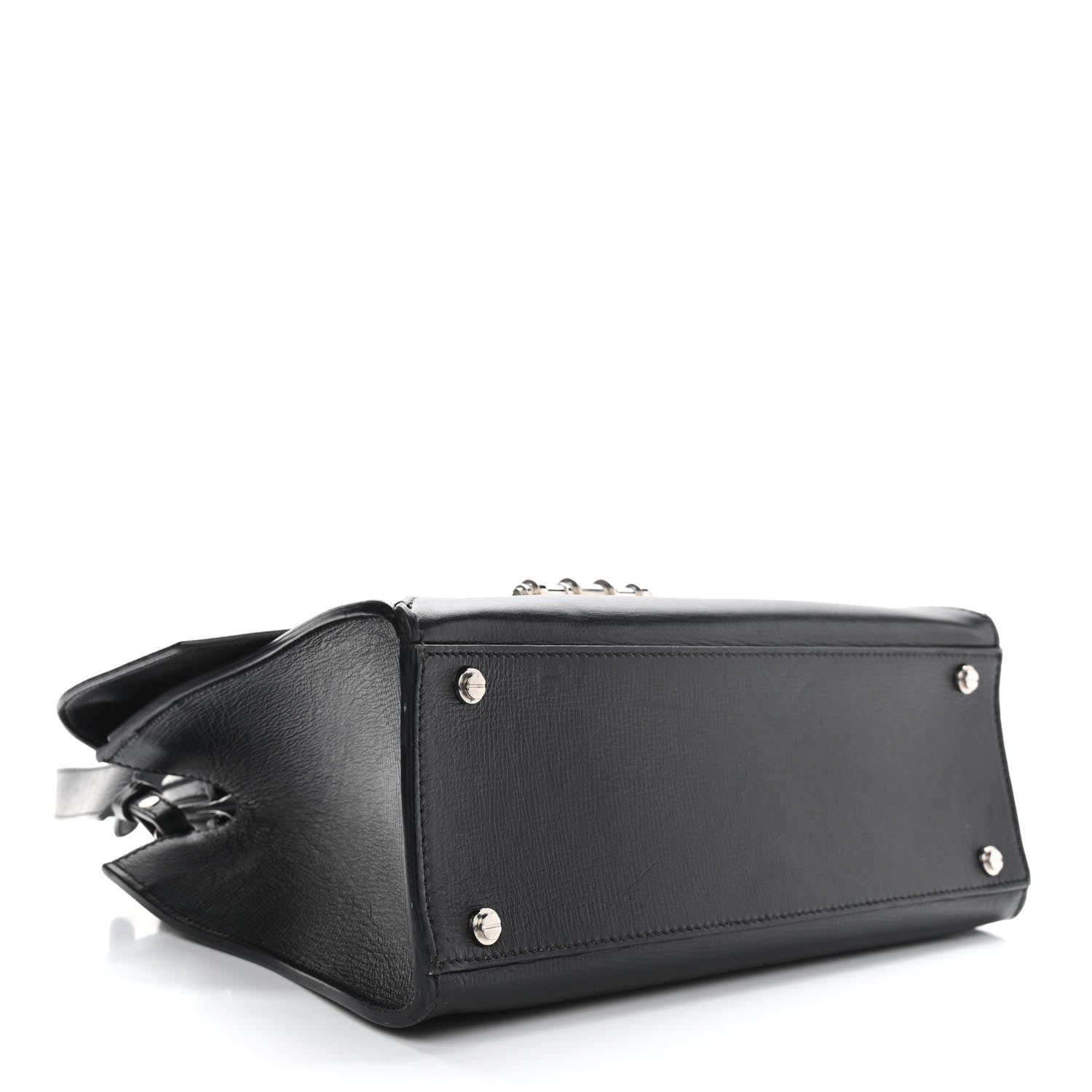 Givenchy Calfskin Small Obsedia Satchel Black 4 of 10