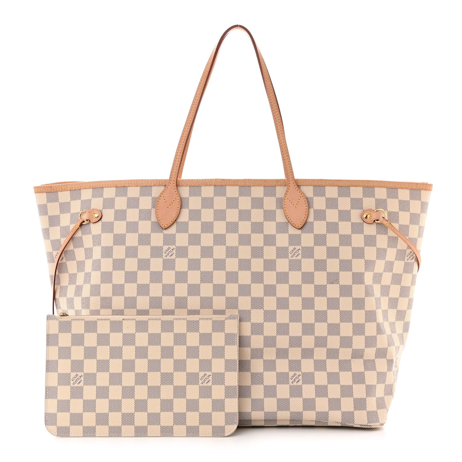 Louis Vuitton Damier Azur Neo Neverfull GM 3 of 14