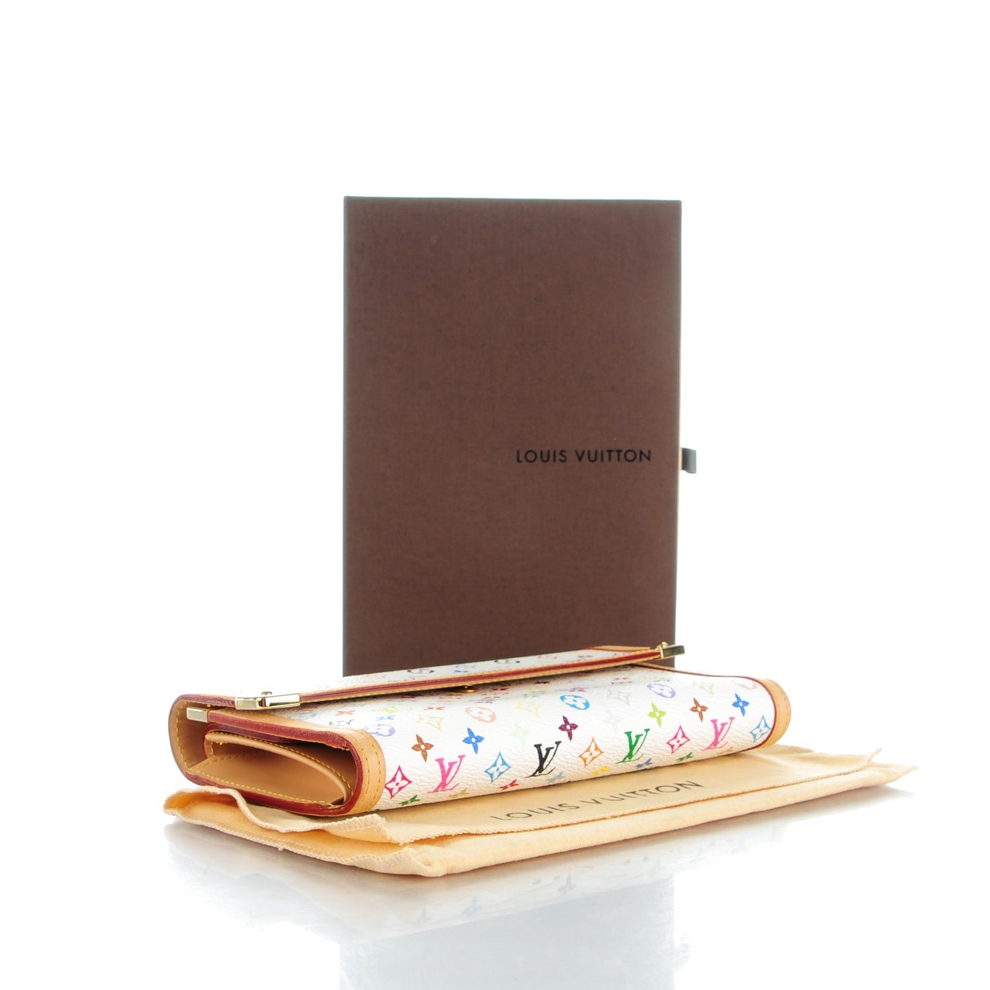 Monogram Multicolor Porte Tresor International Wallet White