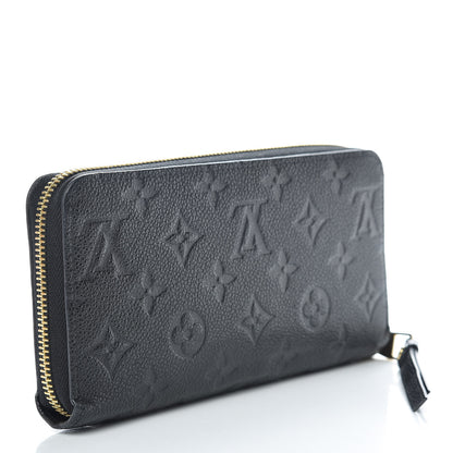 Louis Vuitton Empreinte Zippy Wallet Black 3 of 10