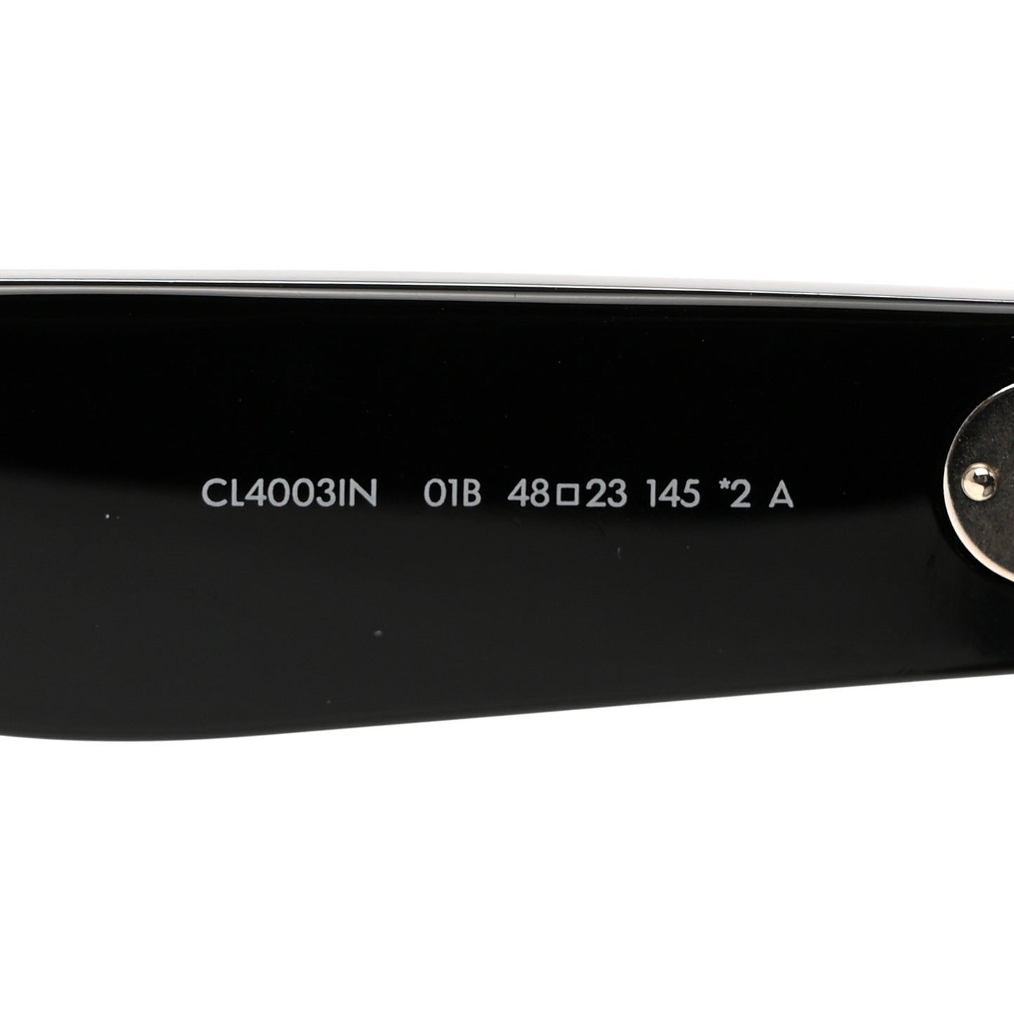 Acetate Round Sunglasses CL4003IN Black