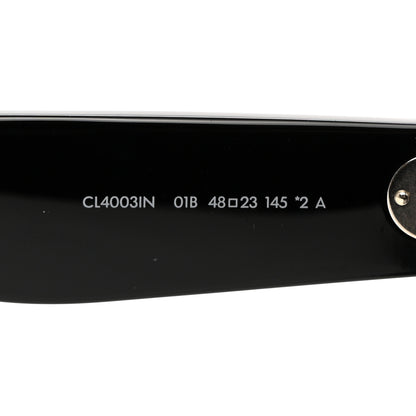 Celine Acetate Round Sunglasses CL4003IN Black 5 of 7