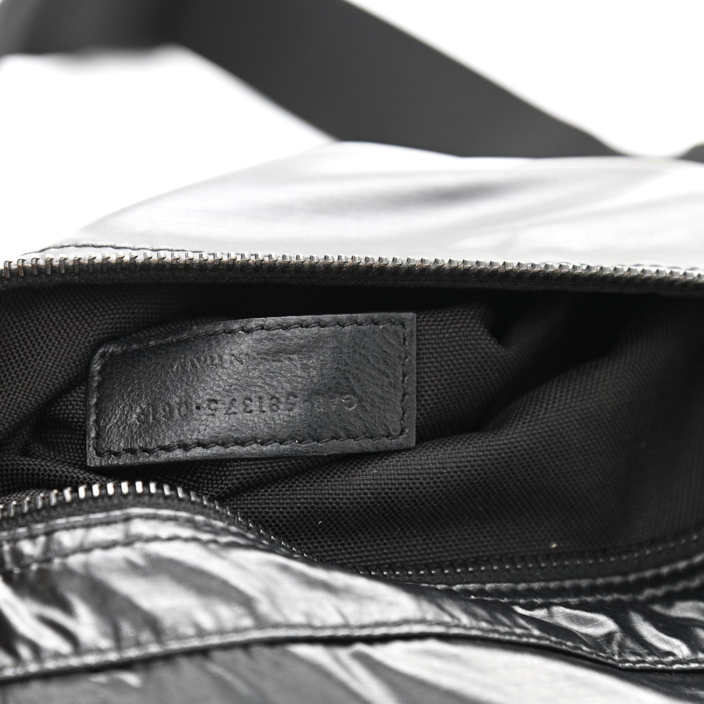 Nylon Logo Nuxx Body Belt Bag Black