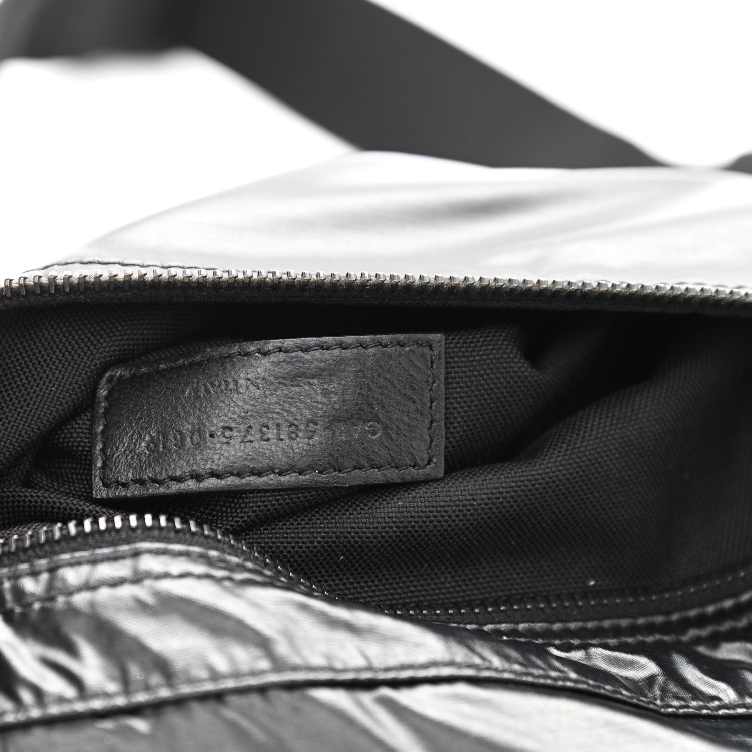 Saint Laurent Nylon Logo Nuxx Body Belt Bag Black 7 of 10