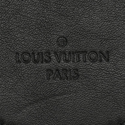 Louis Vuitton Calfskin New Wave Multi Pochette Round Coin Purse Black 6 of 8