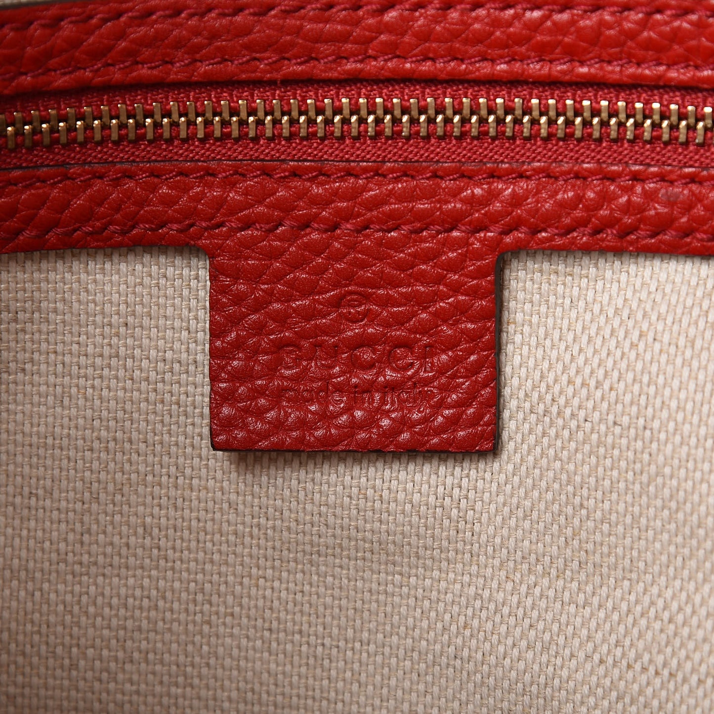 Cellarius Calfskin Medium Soho Chain Shoulder Bag Vibrant Red