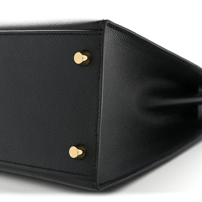 Hermes Epsom Kelly Sellier 28 Black 10 of 12