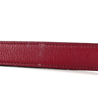 Hermes Swift 24mm Constance H Belt 95 Rubis Chocolate 10 of 12
