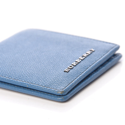 Burberry London Grainy Calfskin Bi-Fold Wallet Blue 11 of 11