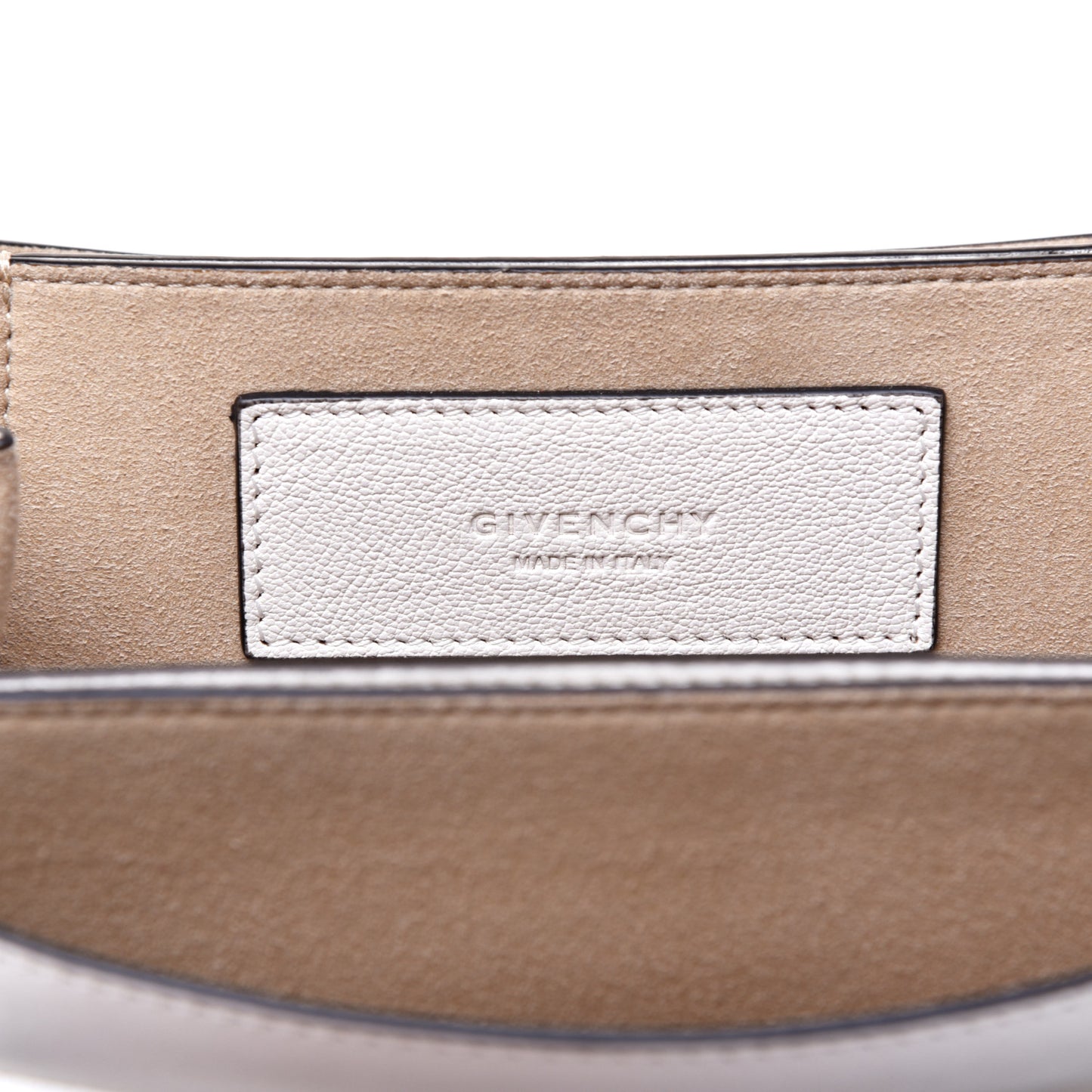 Goatskin Small GV3 Shoulder Bag White