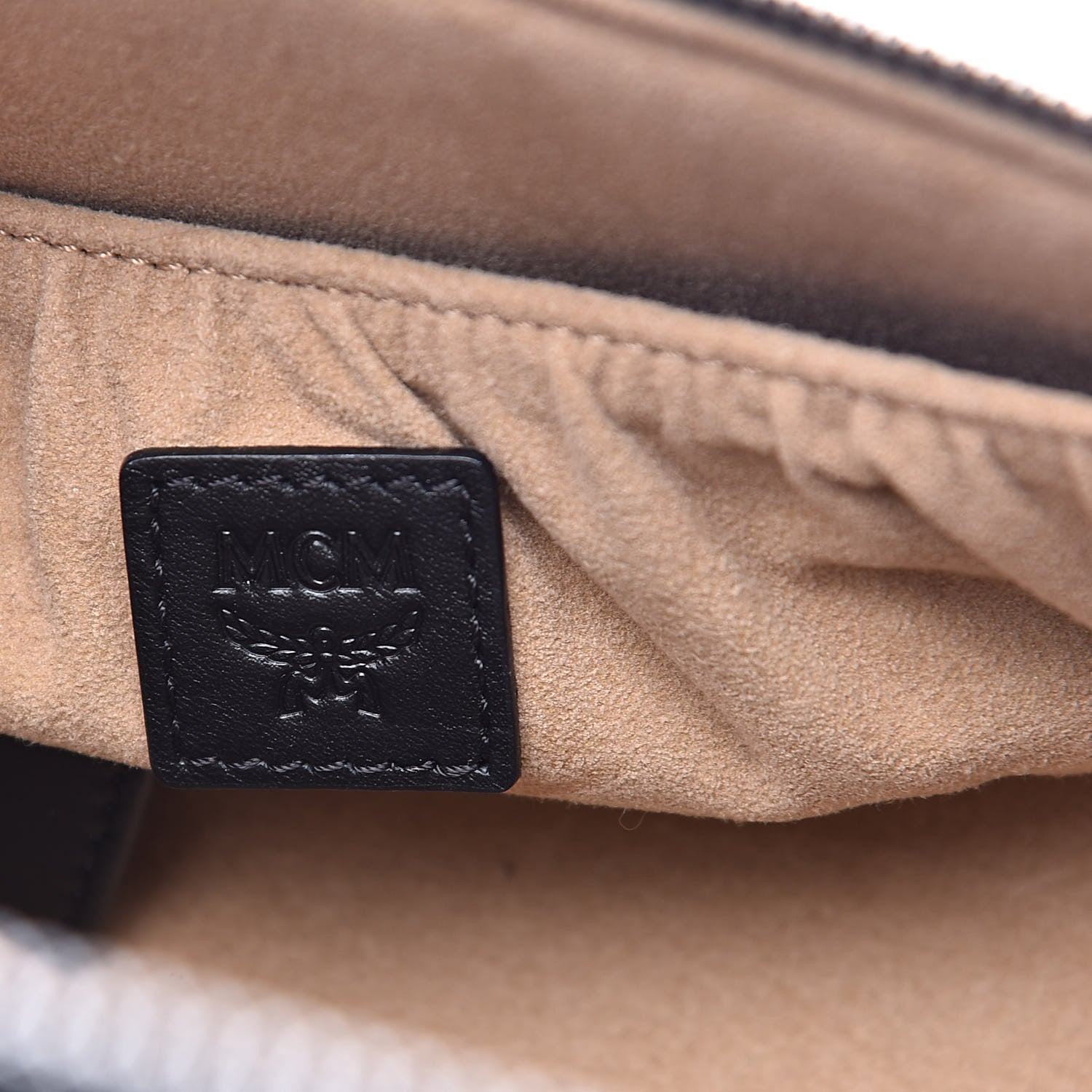 MCM Visetos Vanity Case Black 6 of 8