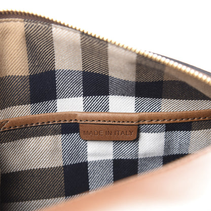Burberry Soft Calfskin Alchester Bowling Bag Tan 9 of 11