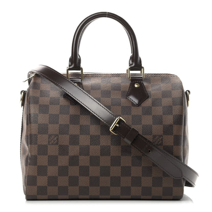 Louis Vuitton Damier Ebene Speedy Bandouliere 25 1 of 9