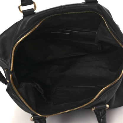 Givenchy Sugar Goatskin Duffle Bag Black 4 of 11