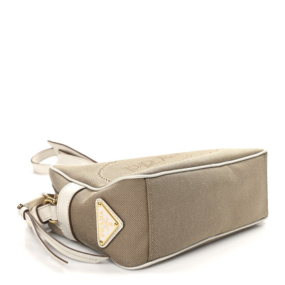 Prada Jacquard Logo Camera Bag Corda Talco 4 of 9