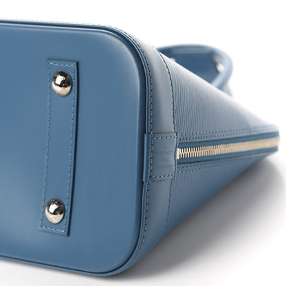 Louis Vuitton Epi Alma PM Cyan 7 of 9