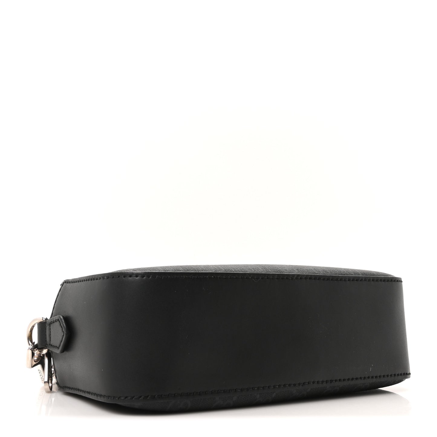GG Supreme Monogram Web Shoulder Bag Black Grey