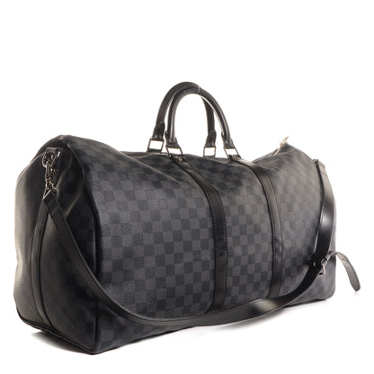 Louis Vuitton Damier Graphite Keepall Bandouliere 55 3 of 7