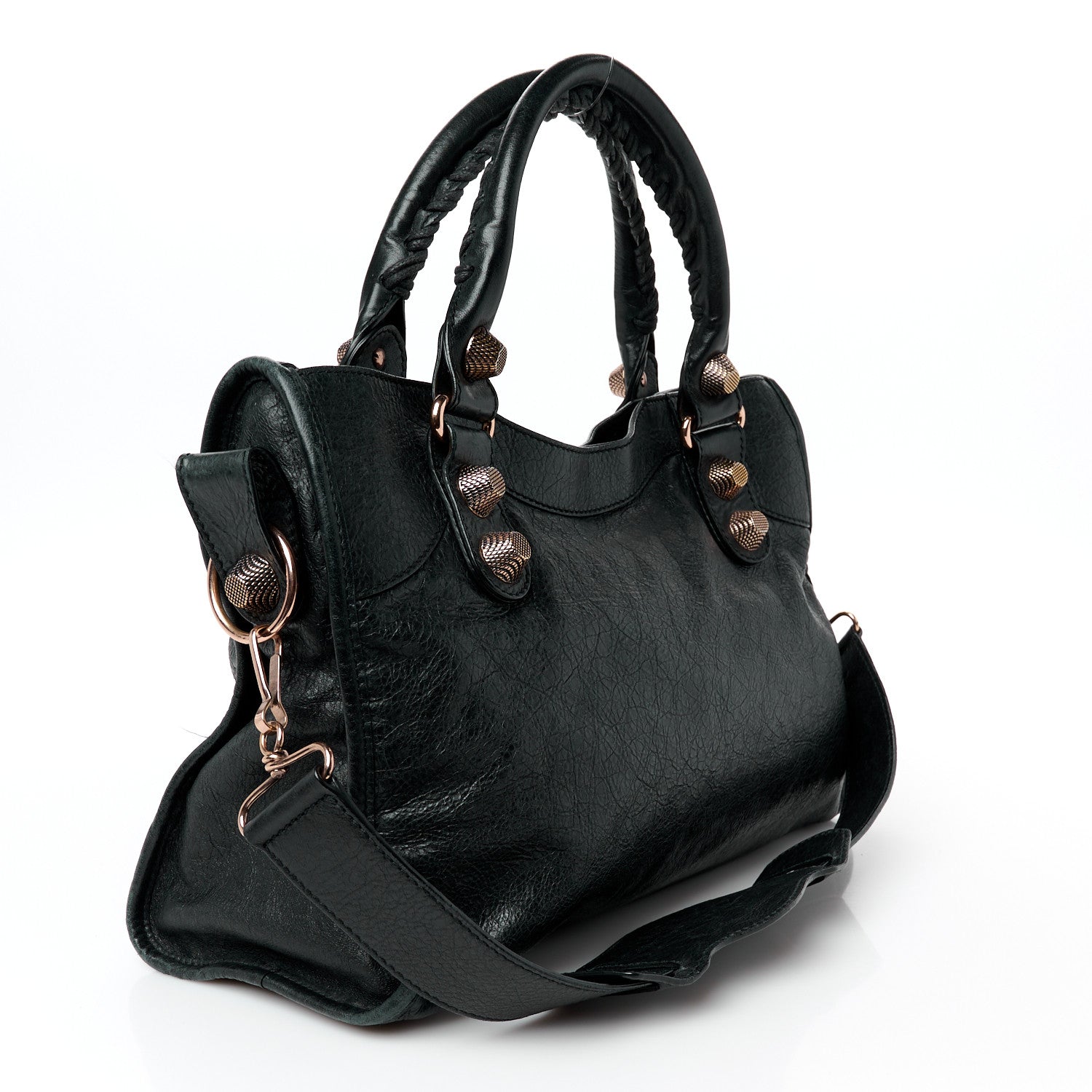 Balenciaga Agneau Giant 21 Rose Gold Hardware City Black 4 of 11