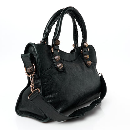 Balenciaga Agneau Giant 21 Rose Gold Hardware City Black 4 of 11