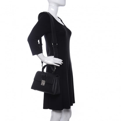 Bottega Veneta Nappa Small Piazza Bag Black 2 of 10