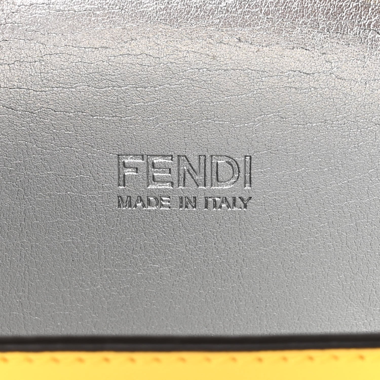 Fendi Vitello King Mini Cookie Hobo Bag Sole 6 of 8
