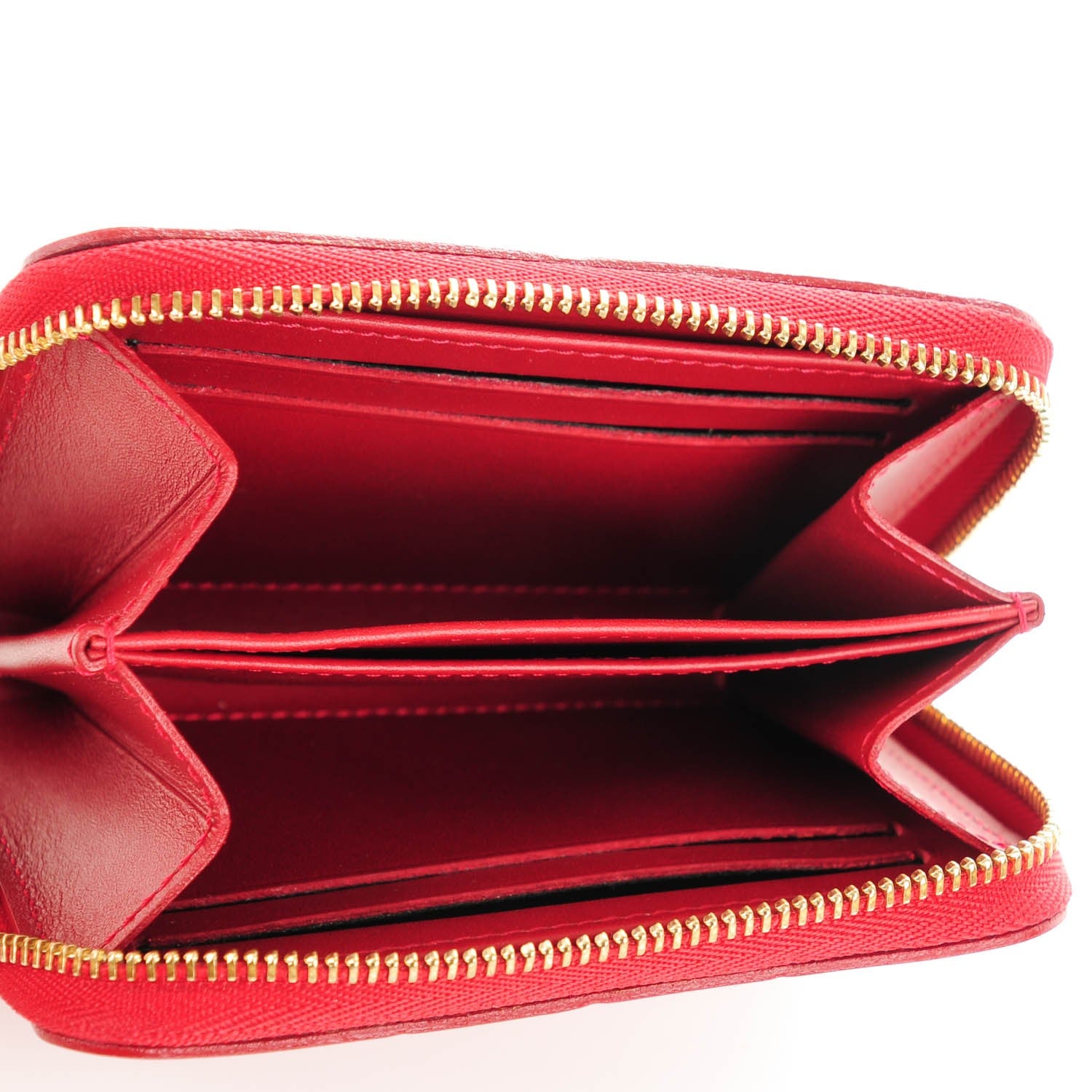 Louis Vuitton Vernis Zippy Coin Purse Pomme D'Amour 5 of 7