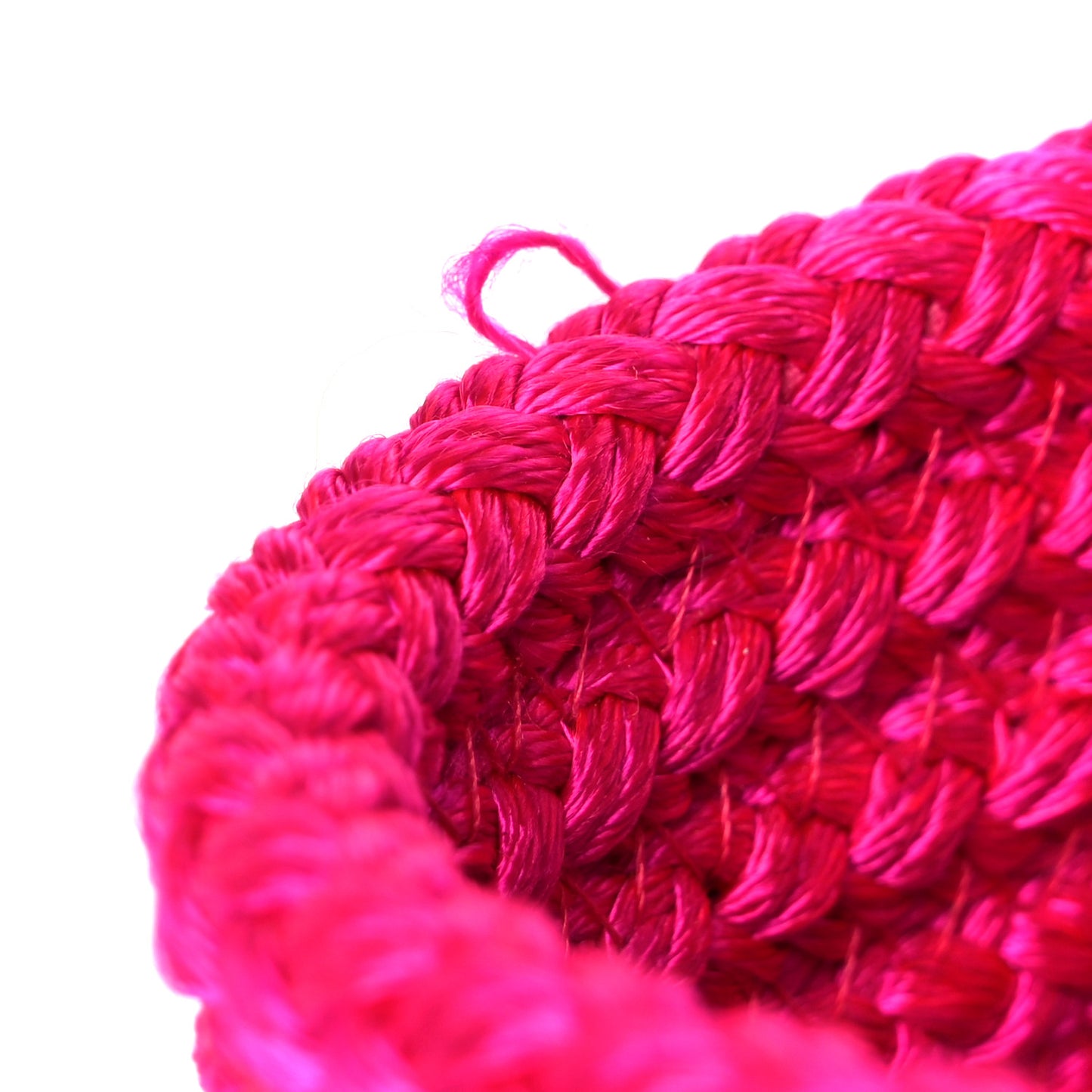 BOTTEGA VENETA Raffia Large Ibiza Basket Bag  Lipstick Pink