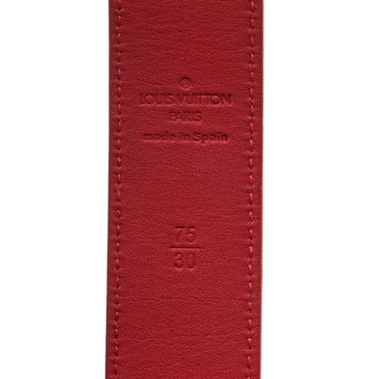 Louis Vuitton Monogram Multicolor Ceinture Belt 75 30 White 5 of 5