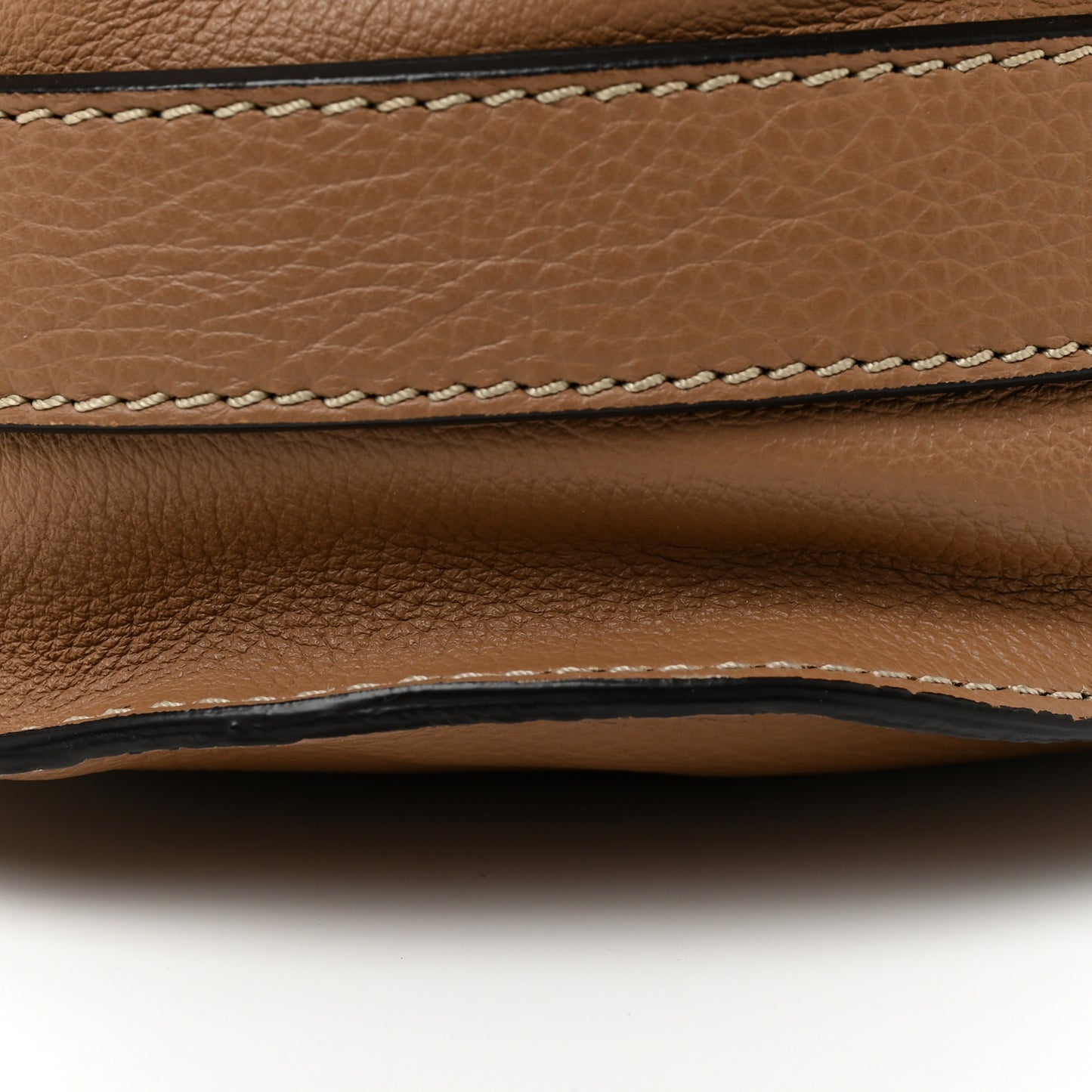Calfskin Medium Marcie Round Crossbody Bag Nut