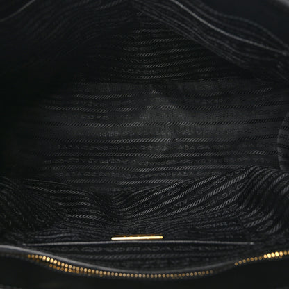 Prada Saffiano Lux Parabole Tote Black 5 of 9