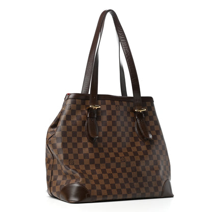 Louis Vuitton Damier Ebene Hampstead GM 3 of 9