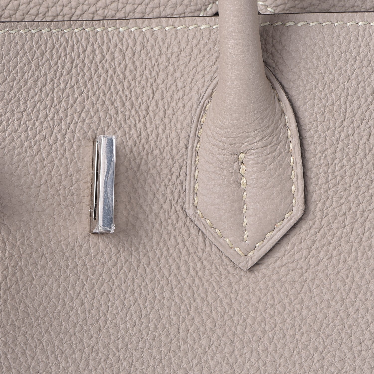 Hermes Togo Birkin 30 Gris Tourterelle 21 of 37