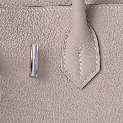 Hermes Togo Birkin 30 Gris Tourterelle 21 of 37